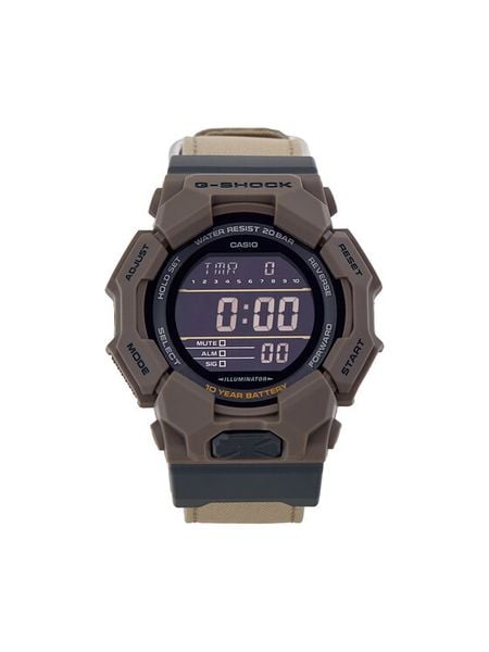 G-Shock Zegarek GD-010CE-5ER Khaki. Brązowe, analogowe zegarki męskie G-Shock. Za 539.99 zł.