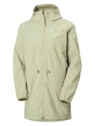 Helly Hansen Płaszcz przeciwdeszczowy "Essence" w kolorze kremowym rozmiar: M. Brązowe kurtki przeciwdeszczowe damskie Helly Hansen, m, bez wzorów, z materiału, sportowe. Za 382.13 zł.