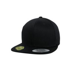 Czapka Flexfit organic cotton. Czarne czapki męskie FLEXFIT, bez wzorów, z bawełny. Za 76.15 zł.