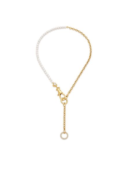 Swarovski Naszyjnik Idyllia 5742961 Złoty. Żółte naszyjniki damskie Swarovski, metalowe. Za 838.99 zł.