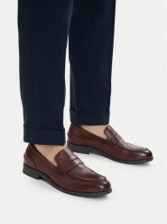 Lasocki Lordsy CEO-DUSTIN-100 MB Brązowy. Brązowe mokasyny męskie Lasocki, ze skóry. Za 229.99 zł.