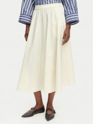 MAX&Co. Spódnica midi Gonna 2616101084200 Kremowy Regular Fit. Białe spódniczki damskie MAX&Co., bez wzorów, z syntetyku, midi. Za 739.99 zł.