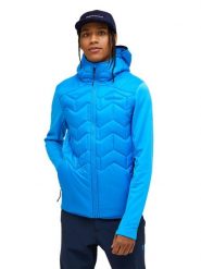 Kurtka Peak Performance męska Elevate Liner Hybrid Hood Jacket niebieska - L. Niebieskie kurtki outdoor męskie Peak Performance, l, bez wzorów, z elastanu, bez kaptura. Za 909.00 zł.