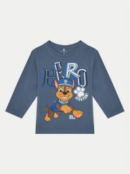 NAME IT Bluzka 13238576 Niebieski Regular Fit. Niebieskie t-shirty chłopięce Name it, bez wzorów, z bawełny, bez ramiączek. Za 49.99 zł.
