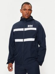 Helly Hansen Kurtka żeglarska Salt Striped Windbreaker Jkt 34453 Granatowy Regular Fit. Niebieskie kurtki treningowe męskie Helly Hansen, l, bez wzorów, z syntetyku, żeglarskie. Za 349.99 zł.