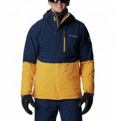 Kurtka Columbia Winter District Ii. Żółte kurtki męskie Columbia, xl, bez wzorów, z syntetyku, z kapturem, narciarskie, omni-heat (columbia). Za 1,061.99 zł.