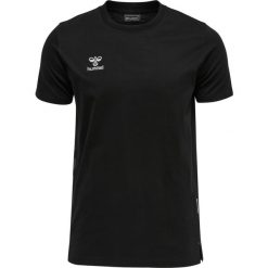 Bawełniana koszulka Hummel Move Grid. Czarne t-shirty sportowe męskie HUMMEL, l, z bawełny, bez ramiączek, do piłki nożnej. Za 150.00 zł.