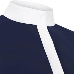 Damska koszulka konkursowa z długim rękawem Kentucky Horsewear Classic. Niebieskie t-shirty damskie KENTUCKY HORSEWEAR, l, bez wzorów, z materiału, bez kołnierzyka. Za 481.00 zł.