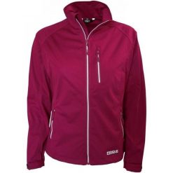 Damska wodoodporna kurtka softshell Pro-X Elements Maike. Czerwone kurtki softshell damskie PRO-X ELEMENTS, bez wzorów, z softshellu, bez kaptura. Za 335.00 zł.