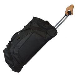 Dorosły Koszykówka Torba na kółkach Sporti Trolley Team, Czarny. Czarne torebki klasyczne damskie SPORTI FRANCE, bez wzorów, bez dodatków. Za 203.50 zł.