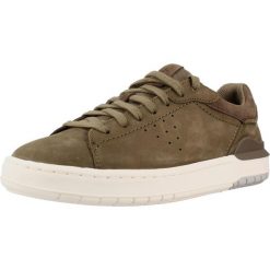 Buty CLARKS 26181324C Zielony. Zielone buty fitness męskie Clarks, na fitness i siłownię. Za 328.99 zł.