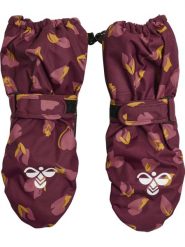 Rękawiczki dla dziewczynki niemowlaka Hummel hmlPOP. Czerwone rękawiczki dziecięce HUMMEL, z materiału, bez ramiączek. Za 172.50 zł.