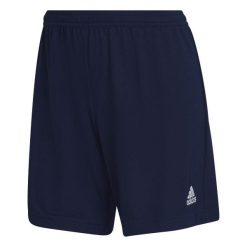 Spodenki damskie adidas Entrada 22. Białe szorty damskie Adidas, bez wzorów, z poliesteru, sportowe. Za 54.00 zł.