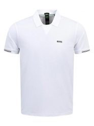 Hugo Boss Fashion Koszulka polo w kolorze białym rozmiar: S. Białe koszulki polo męskie Hugo Boss Fashion, s, bez wzorów, bez ramiączek. Za 140.20 zł.