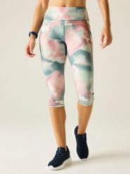 Dare 2b Legginsy funkcyjne "Influential II" ze wzorem rozmiar: 46. Brązowe legginsy damskie Dare 2b, bez wzorów, z materiału. Za 74.46 zł.
