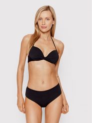 United Colors Of Benetton Dół od bikini 3P5H5S1BQ Czarny. Czarne bikini damskie United Colors Of Benetton, bez wzorów. Za 49.99 zł.
