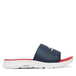 Klapki Skechers. Niebieskie klapki i japonki męskie Skechers. Za 199.99 zł.