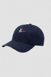 AERONAUTICA MILITARE Granatowa męska czapka z daszkiem. Niebieskie czapki męskie AERONAUTICA MILITARE, bez wzorów. W wyprzedaży za 179.99 zł.