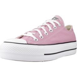 Buty CONVERSE CHUCK TAYLOR ALL STAR LIFT Rose. Czerwone obuwie trekkingowe damskie Converse. Za 383.33 zł.
