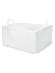 Compactor Torba w kolorze białym na ubrania - 70 x 50 x 30 cm rozmiar: onesize. Białe torebki klasyczne damskie Compactor, bez wzorów, z materiału, bez dodatków. Za 19.49 zł.