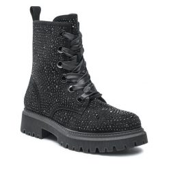 Trapery Jenny Fairy. Czarne trapery damskie Jenny Fairy, bez obcasa. Za 199.99 zł.