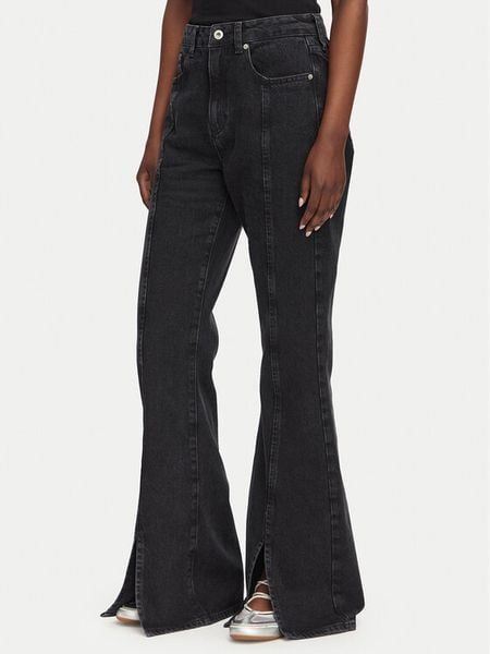 Karl Lagerfeld Jeans Jeansy B3W10063 Czarny Flare Fit. Czarne jeansy damskie Karl Lagerfeld Jeans. Za 549.99 zł.