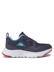 Kappa Sneakersy Dalvis El Kid 34138XW Niebieski. Niebieskie buty sportowe chłopięce Kappa, bez wzorów, z materiału, bez zapięcia. Za 149.99 zł.
