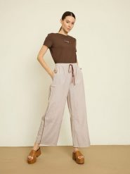 BGN Spodnie w kolorze szarym rozmiar: 36. Szare spodnie materiałowe damskie BGN, bez wzorów, z materiału. Za 100.99 zł.