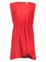 Kaffe Sukienka w kolorze czerwonym rozmiar: 38. Czerwone sukienki damskie Kaffe, bez wzorów, bez kołnierzyka, bez ramiączek, mini. Za 152.95 zł.
