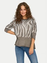 ONLY Sweter Jade 15294969 Zielony Regular Fit. Zielone swetry klasyczne damskie Only, xs, z syntetyku, bez kołnierzyka. Za 149.99 zł.