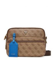 Guess Saszetka HMMILO P5422 Brązowy. Brązowe saszetki męskie Guess, ze skóry. Za 289.99 zł.