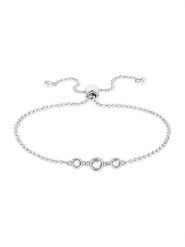 Tamaris Srebrna bransoletka z cyrkoniami rozmiar: onesize. Szare bransoletki damskie Tamaris, srebrne. Za 121.99 zł.