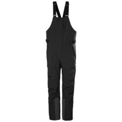 Damskie spodnie narciarskie cargo na szelkach Helly Hansen Switch. Czarne spodnie materiałowe damskie Helly Hansen, bez wzorów, z poliamidu. Za 1,065.00 zł.