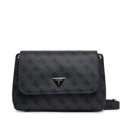 Torebka Guess. Szare listonoszki damskie Guess, z aplikacjami, bez dodatków. Za 409.99 zł.