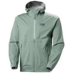 Kurtka wodoodporna Helly Hansen Momentum 3L Stretch. Niebieskie kurtki męskie Helly Hansen, na lato, l, bez wzorów, z materiału, bez kaptura. Za 1,024.80 zł.