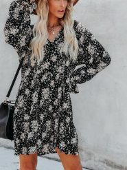 Milan Kiss Sukienka w kolorze czarno-białym rozmiar: L. Czarne sukienki damskie Milan Kiss, l, bez wzorów, bez kołnierzyka, bez ramiączek, mini. Za 126.99 zł.