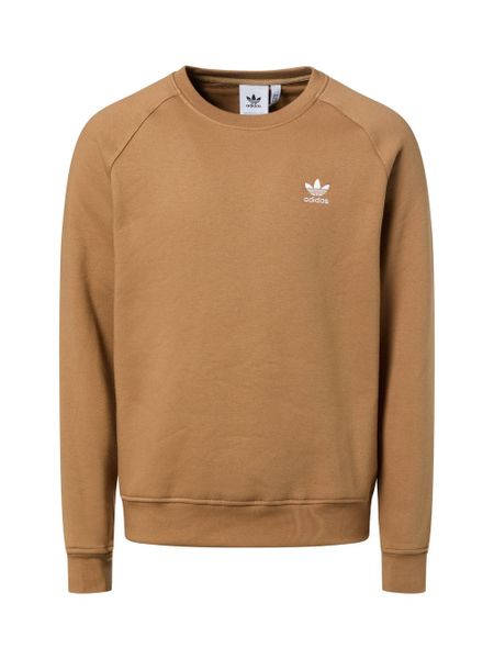 Adidas Originals Bluza męska Mężczyźni brązowy jednolity, L. Brązowe bluzy bez kaptura męskie adidas Originals, l, z materiału. Za 239.95 zł.