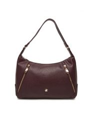 Beverly Hills Polo Club Torebka CEO-BHPC-C-003-08 Fioletowy. Fioletowe torebki klasyczne damskie Beverly Hills Polo Club, bez wzorów, z materiału, bez dodatków. Za 229.99 zł.