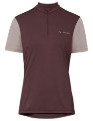 Koszulka damska Matera HZ Tricot. Czerwone bluzki sportowe damskie Vaude, z materiału, bez kołnierzyka, bez ramiączek. Za 268.35 zł.