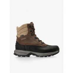 Buty zimowe damskie Meindl Lillehammer GTX. Brązowe obuwie trekkingowe damskie MEINDL, na zimę. Za 1,101.99 zł.