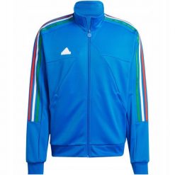 Adidas bluza męska sportowa rozpinana treningowa House of Tiro roz. S. Czerwone bluzy bez kaptura męskie Adidas, m, z bawełny. Za 263.00 zł.