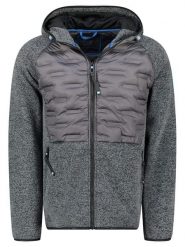 Geographical Norway Kurtka polarowa "Boronto" w kolorze antracytowym rozmiar: XXL. Czarne kurtki męskie Geographical Norway, xxl, bez wzorów, z polaru, bez kaptura. Za 174.02 zł.