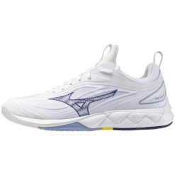 Buty halowe Mizuno Wave Luminous. Białe obuwie do biegania damskie Mizuno, mizuno wave. Za 622.30 zł.
