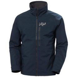 Kurtka Helly Hansen hp racing. Niebieskie kurtki męskie Helly Hansen, l, bez wzorów, z syntetyku, sportowe, bez kaptura. Za 898.00 zł.