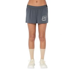 Szorty damskie Circle Sportswear Legend. Szare szorty damskie CIRCLE SPORTSWEAR, bez wzorów, ze skóry. Za 525.50 zł.