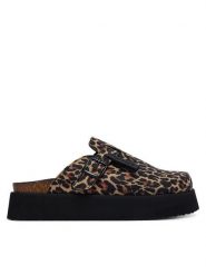 D.Franklin Klapki DFSH414006 Brązowy. Brązowe klapki damskie D.Franklin, bez wzorów, z materiału, bez obcasa. Za 509.99 zł.