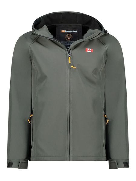Canadian Peak Kurtka softshellowa "Tamigoloreak" w kolorze szarym rozmiar: S. Szare kurtki outdoor męskie Canadian Peak, s, bez wzorów, bez kaptura. Za 158.47 zł.