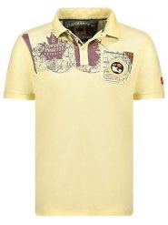 Canadian Peak Koszulka polo "Kimaceak" w kolorze żółtym rozmiar: L. Żółte koszulki polo męskie Canadian Peak, l, bez wzorów, z bawełny, bez ramiączek. Za 100.75 zł.