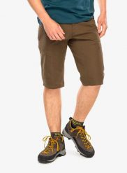 Spodenki turystyczne Hannah Mad Shorts. Brązowe szorty męskie Hannah, na lato, bez wzorów, z bawełny. Za 266.19 zł.