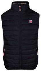 Praktyczny, Ocieplany Bezrękawnik (Kamizelka) – Pako Jeans - Granatowy. Niebieskie kamizelki męskie Pako Jeans, l, z jeansu. Za 269.00 zł.